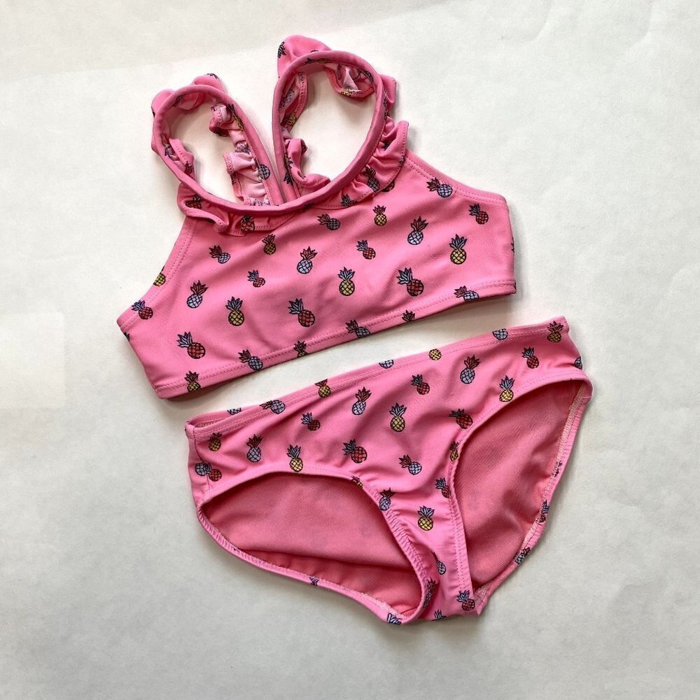 Gap Pink Pineapple Bikini XS (4-5)